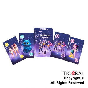 LAS GUERRERAS MINI NAIPES x 6